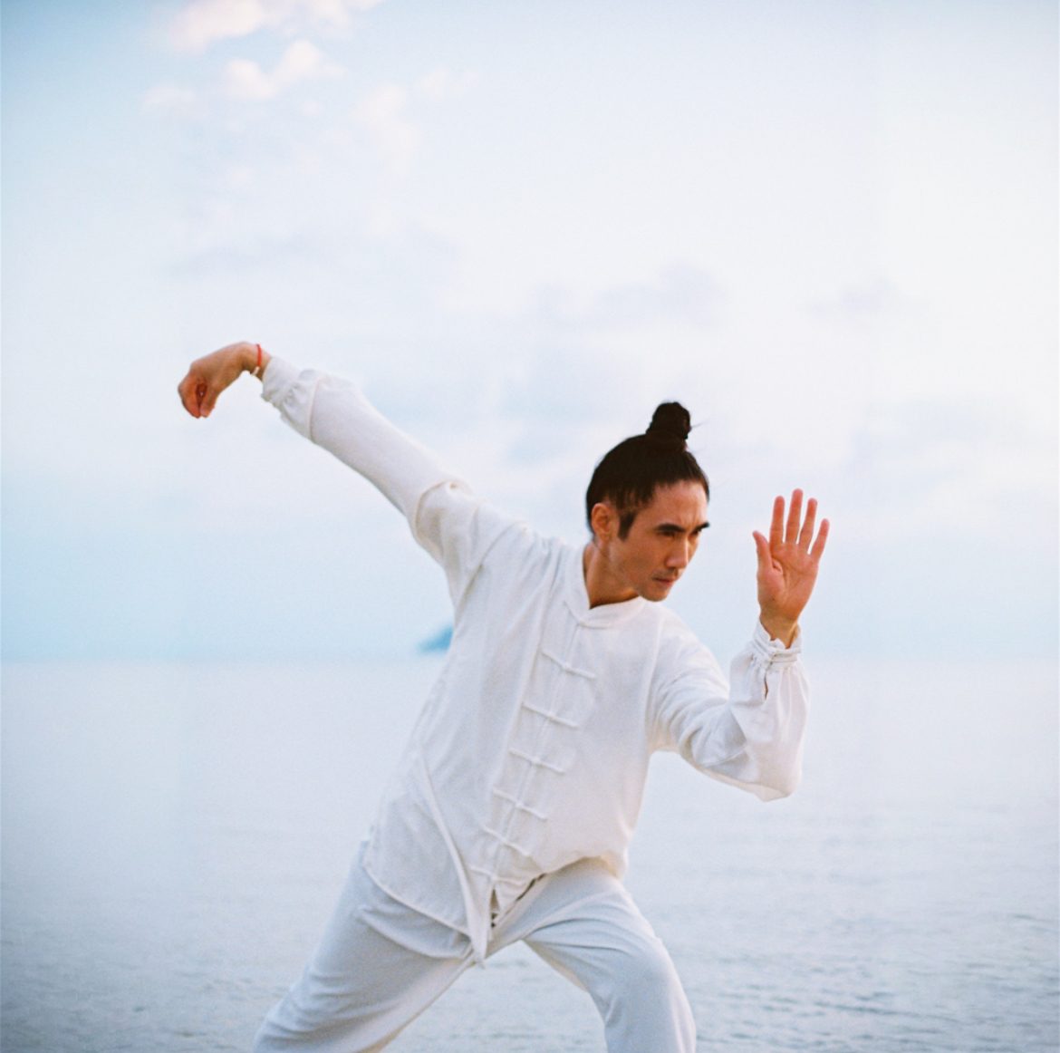 Shifu Zuan practicing Tai Chi